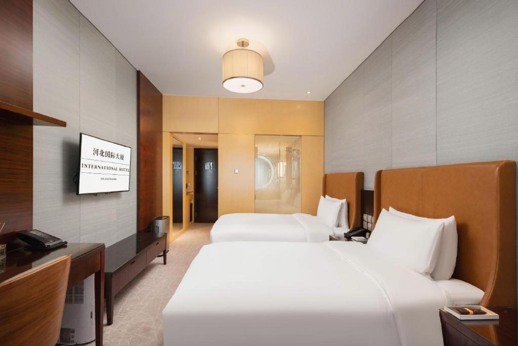 Shijiazhuang International Building Hotel מראה חיצוני תמונה