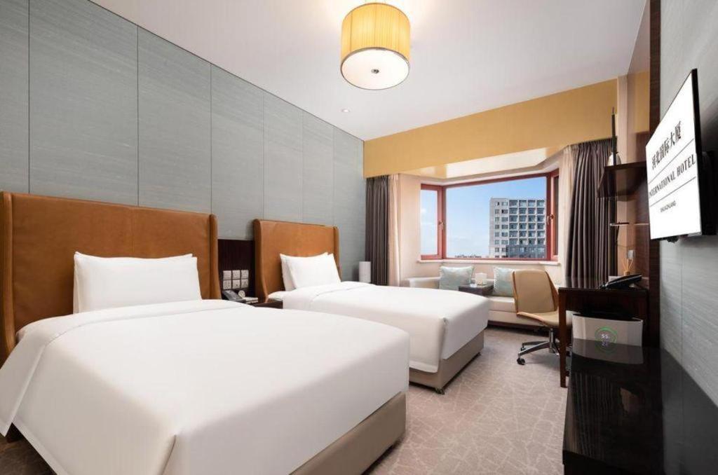 Shijiazhuang International Building Hotel מראה חיצוני תמונה