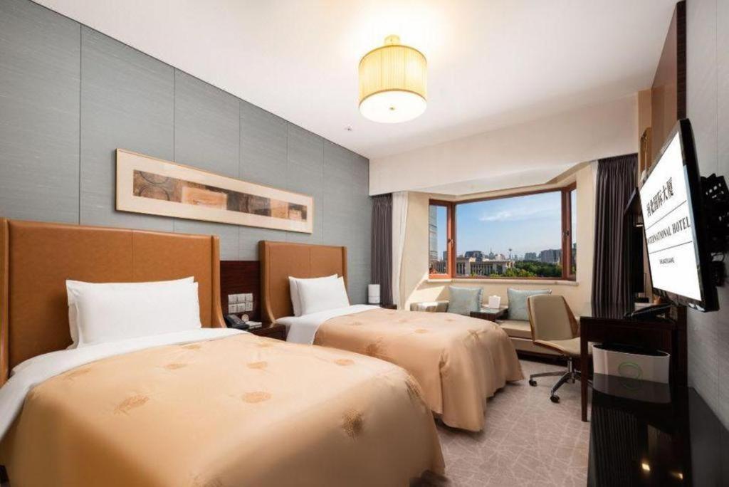 Shijiazhuang International Building Hotel מראה חיצוני תמונה